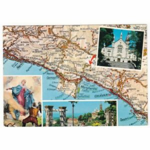 WŁOCHY RAPALLO MAPKA WIDOKÓWKA A57899