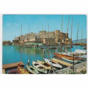 WŁOCHY NEAPOL ZAMEK WIDOKÓWKA A57961