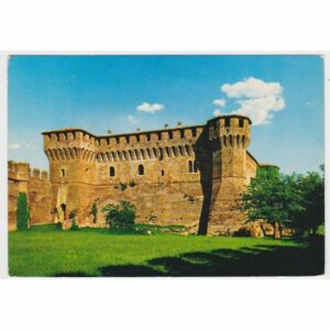 WŁOCHY GRADARA ZAMEK WIDOKÓWKA A57963