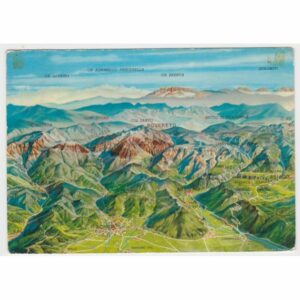 WŁOCHY ROVERETO MAPKA WIDOKÓWKA A57974