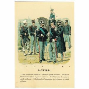 ŻOŁNIERZE PIECHOTA POCZTÓWKA A58103