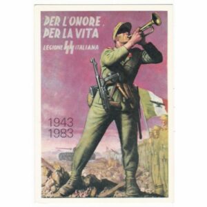 ŻOŁNIERZ TRĘBACZ WŁOCHY POCZTÓWKA A58146