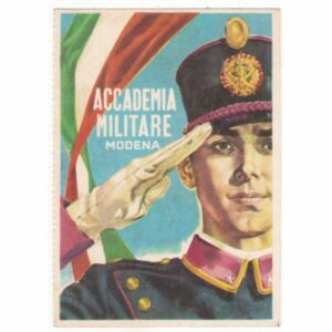 ŻOŁNIERZ WŁOCHY AKADEMIA WOJSKOWA MODENA POCZTÓWKA A58149