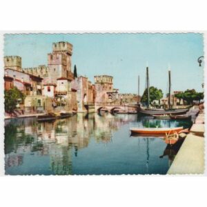 WŁOCHY SIRMIONE ZAMEK WIDOKÓWKA A58217