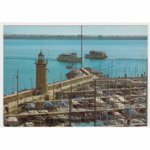 WŁOCHY LAGO DI GARDA LATARNIA WIDOKÓWKA A58251