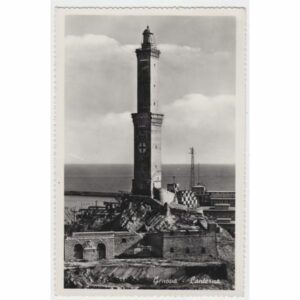 WŁOCHY GENOVA LATARNIA MORSKA WIDOKÓWKA A58218