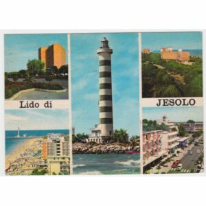 WŁOCHY JESOLO LIDO LATARNIA MORSKA WIDOKÓWKA A58280