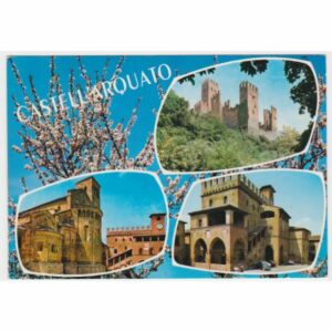 WŁOCHY CASTELL'ARQUATO ZAMEK WIDOKÓWKA A58286