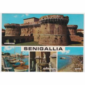 WŁOCHY SENIGALLIA ZAMEK WIDOKÓWKA A58293