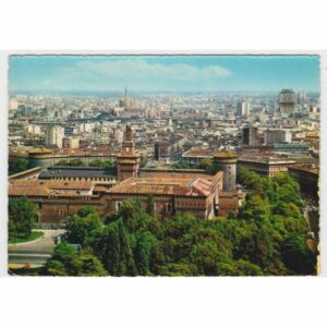 WŁOCHY MILANO MEDIOLAN ZAMEK WIDOKÓWKA A58303