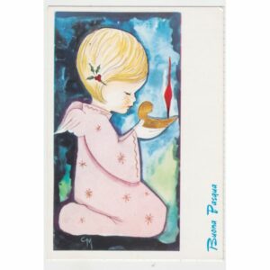 WESOŁYCH ŚWIĄT WIELKANOC POCZTÓWKA A58320