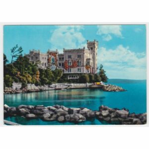 WŁOCHY TRIEST ZAMEK WIDOKÓWKA A58322