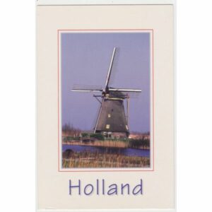 HOLANDIA WIATRAK WIDOKÓWKA A58359