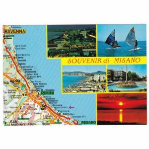 MISANO MAPKA WIDOKÓWKA A58443