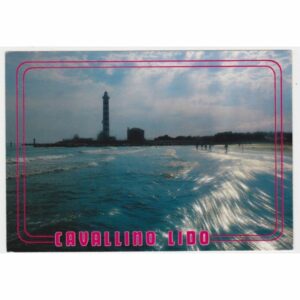 WŁOCHY CAVALLINO LIDO LATARNIA WIDOKÓWKA A58609