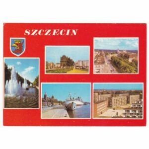 SZCZECIN HERB WIDOKÓWKA A58997