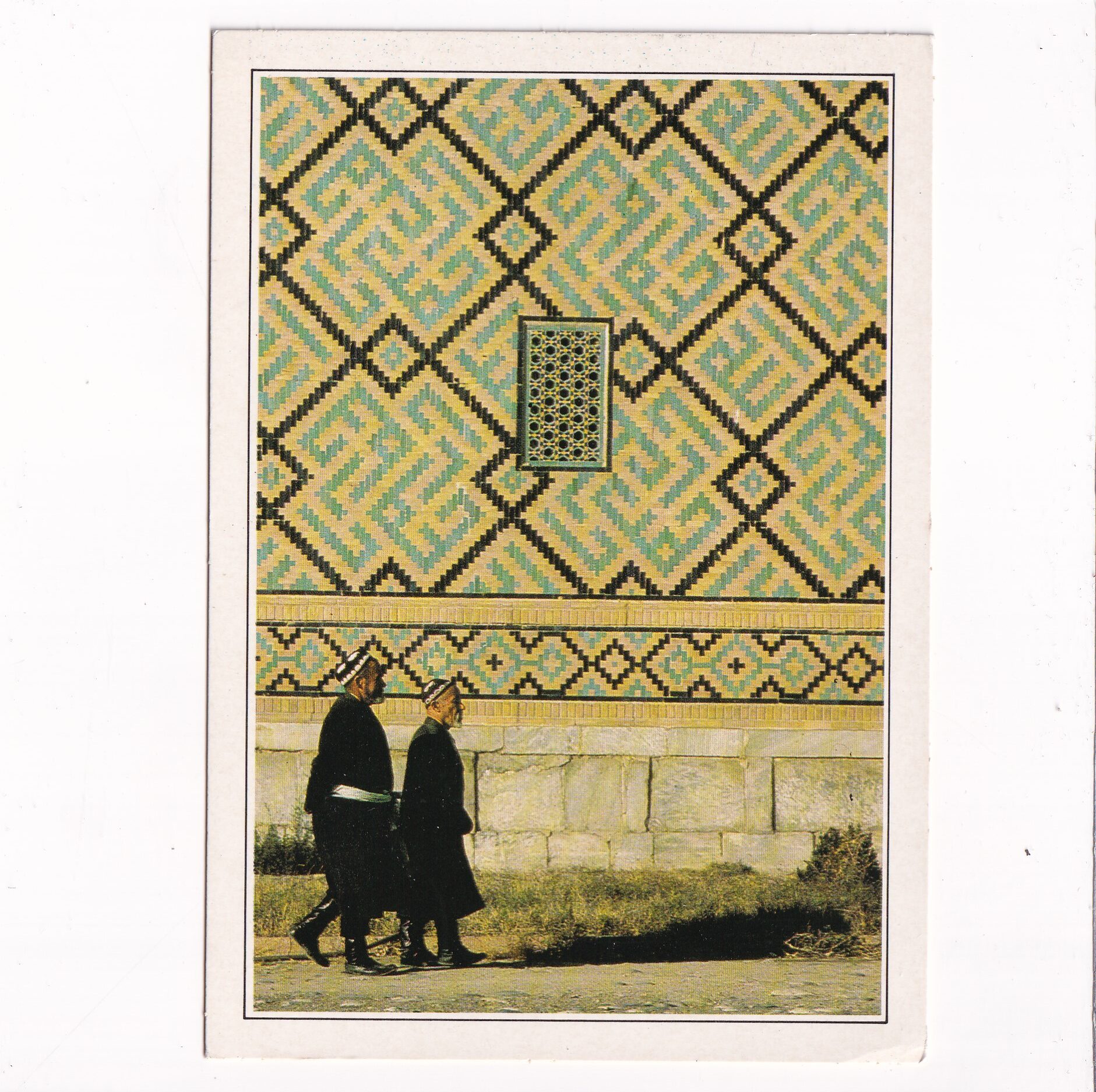 UZBEKISTAN SAMARKANDA LA "MADRASA" WIDOKÓWKA DA-769