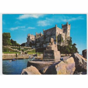 WŁOCHY TRIEST ZAMEK WIDOKÓWKA A59518