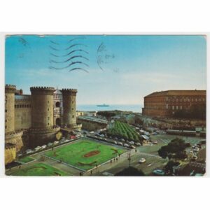 WŁOCHY NEAPOL ZAMEK WIDOKÓWKA A59537