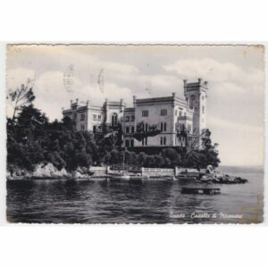 WŁOCHY TRIEST ZAMEK WIDOKÓWKA A59569