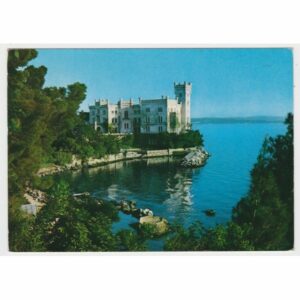 WŁOCHY TRIEST ZAMEK WIDOKÓWKA A59604