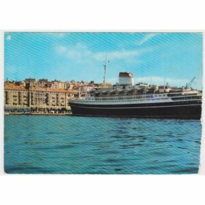 WŁOCHY TRIEST STATEK WIDOKÓWKA A59833