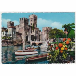 WŁOCHY SIRMIONE ZAMEK WIDOKÓWKA A59855