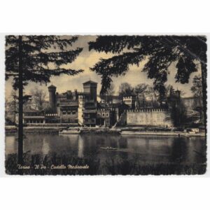 WŁOCHY TORINO TURYN ZAMEK WIDOKÓWKA A60042