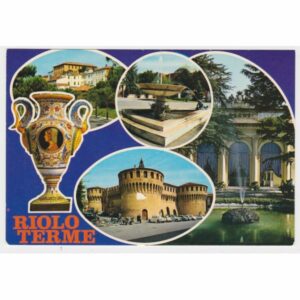 WŁOCHY RIOLO TERME ZAMEK WIDOKÓWKA A60069