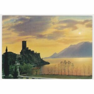 WŁOCHY MALCESINE ZAMEK WIDOKÓWKA A60272