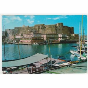 WŁOCHY NEAPOL ZAMEK WIDOKÓWKA A60395