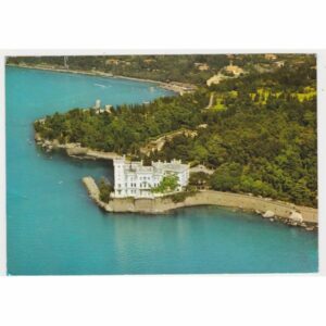 WŁOCHY TRIEST ZAMEK WIDOKÓWKA A60430