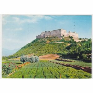 WŁOCHY ABBAZIA DI MONTECASSINO WIDOKÓWKA A60748