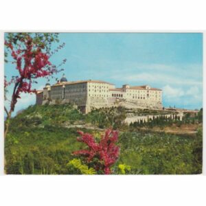 WŁOCHY ABBAZIA DI MONTECASSINO WIDOKÓWKA A60750