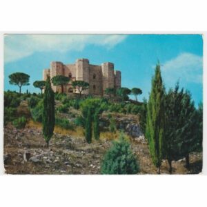 WŁOCHY CASTEL DEL MONTE ZAMEK WIDOKÓWKA A60833