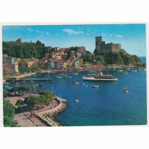 WŁOCHY LERICI ZAMEK WIDOKÓWKA A61075