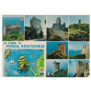 WŁOCHY MONTE ARGENTARIO MAPKA WIDOKÓWKA A61135