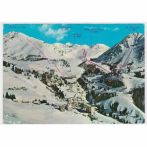 WŁOCHY FOPPOLO ZIMA MAPKA WIDOKÓWKA A61647