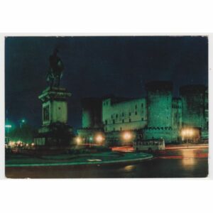 WŁOCHY NEAPOL ZAMEK WIDOKÓWKA A61648