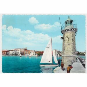 WŁOCHY LAGO DI GARDA DESENZANO LATARNIA WIDOKÓWKA A61742