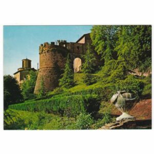 WŁOCHY CASTROCARO TERME FORTECA ZAMEK WIDOKÓWKA A62021