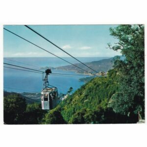 WŁOCHY RAPALLO KOLEJKA LINOWA WIDOKÓWKA A62240