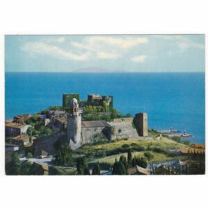 WŁOCHY CASTIGLIONE DELLA PESCAIA ZAMEK WIDOKÓWKA A62317