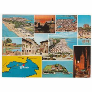 WŁOCHY GRADO MAPKA WIDOKÓWKA A62332