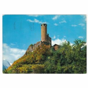 WŁOCHY CHATELARD ZAMEK LA SALLE WIDOKÓWKA A62343