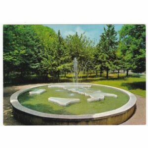 WŁOCHY FIUGGI FONTE FONTANNA MAPKA WIDOKÓWKA A62347