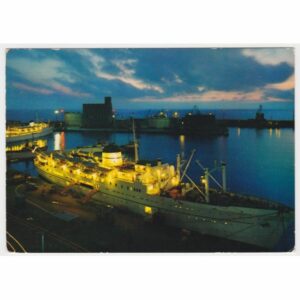 WŁOCHY STATEK CIVITAVECCHIA WIDOKÓWKA A62462