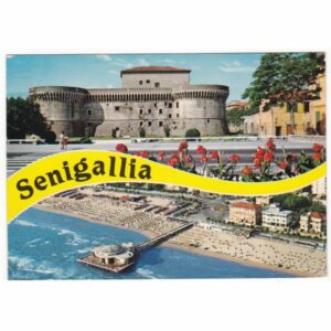 WŁOCHY SENIGALLIA ZAMEK WIDOKÓWKA A62581