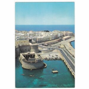 WŁOCHY GALLIPOLI ZAMEK WIDOKÓWKA A62601