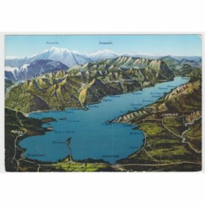 WŁOCHY LAGO DI GARDA MAPKA WIDOKÓWKA A62842